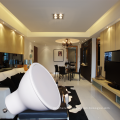 3 CCT Professional flexible indoor 7w aluminium cob led spotlight housing
